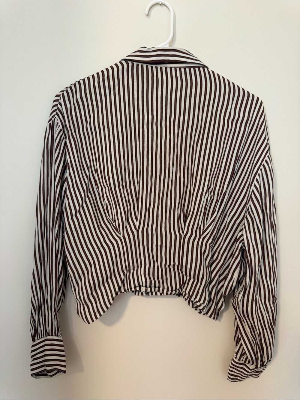 Amuse Society Kala Pinstriped Blouse M View 6